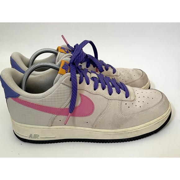 Nike Air Force 1 '07 Phantom CU3007-061 Sneakers Purple Beige Size 10.5 - Picture 3 of 9